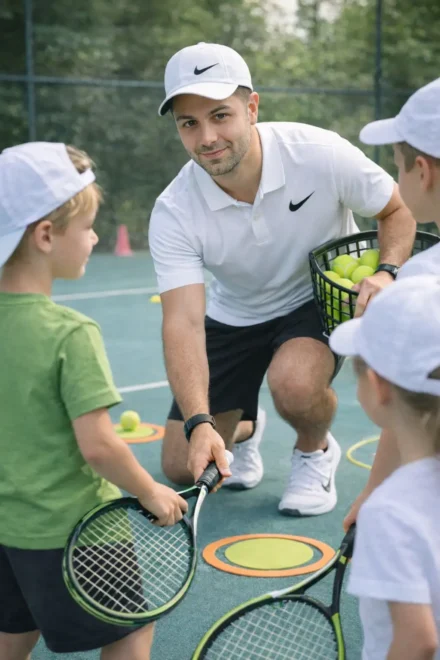 kids tennis coach dubai